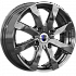 Диск K&K Джемини 5,5x14 4x98 ET40 DIA 58,5 Алмаз черный